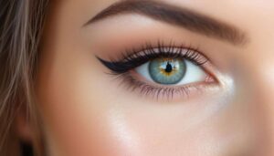 Eyeliner odwrócony: technika na promienniejsze spojrzenie (idealna przy opadających powiekach)