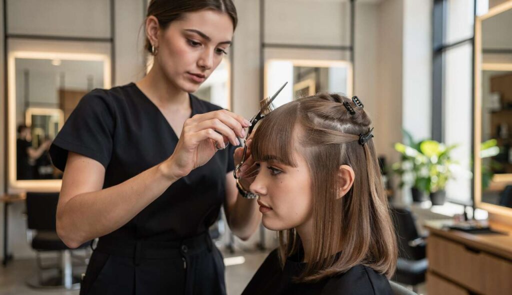 Mikrogrzywka 2026: fryzjerzy tłumaczą, komu pasuje i jak ją stylizować