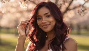 Cherry cola — kolor włosów, który zdominuje wiosnę 2026 według kolorystek
