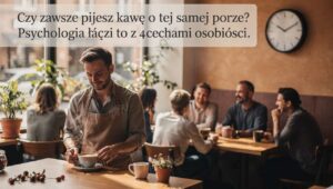 Pijesz kawę zawsze o tej samej porze? Psychologia łączy to z 4 cechami osobowości