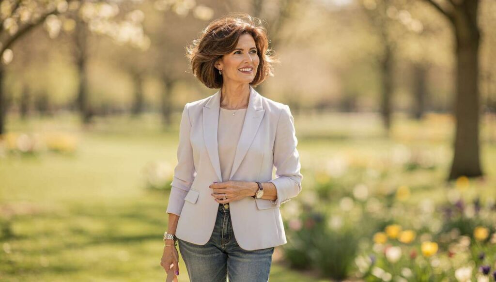 Krótkie włosy na wiosnę 2026, które fryzjerzy polecają kobietom po 45. roku życia