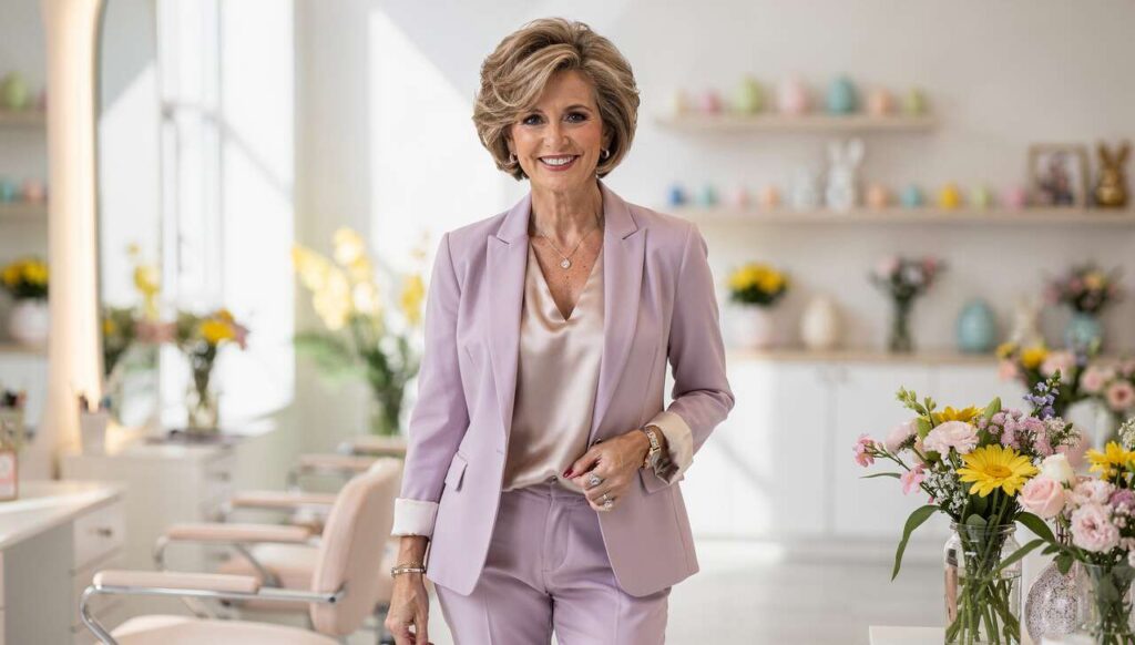 Krótkie fryzury na Wielkanoc 2026, które dodają objętości cienkim włosom po 50-tce