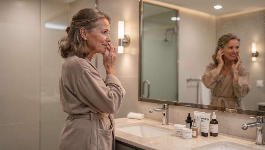 Retinol czy bakuchiol po 45-tce: dermatolog z Krakowa porównuje skuteczność obu składników