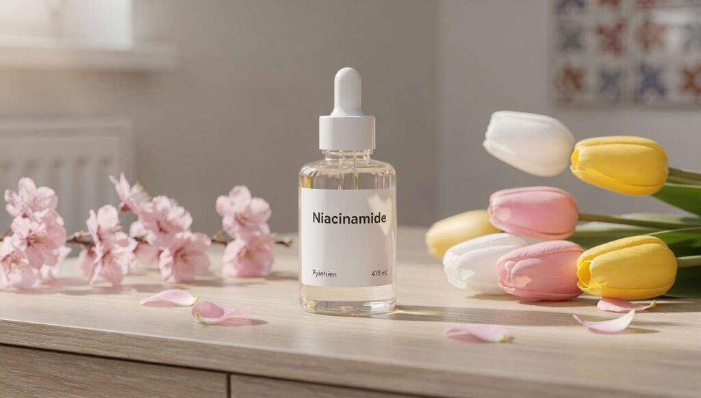 Serum z niacynamidem na wiosnę: dermatolog z Poznania wskazuje 3 produkty do 40 zł