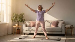 5 ćwiczeń rozciągających rano, które trenerzy polecają kobietom po 60. roku życia