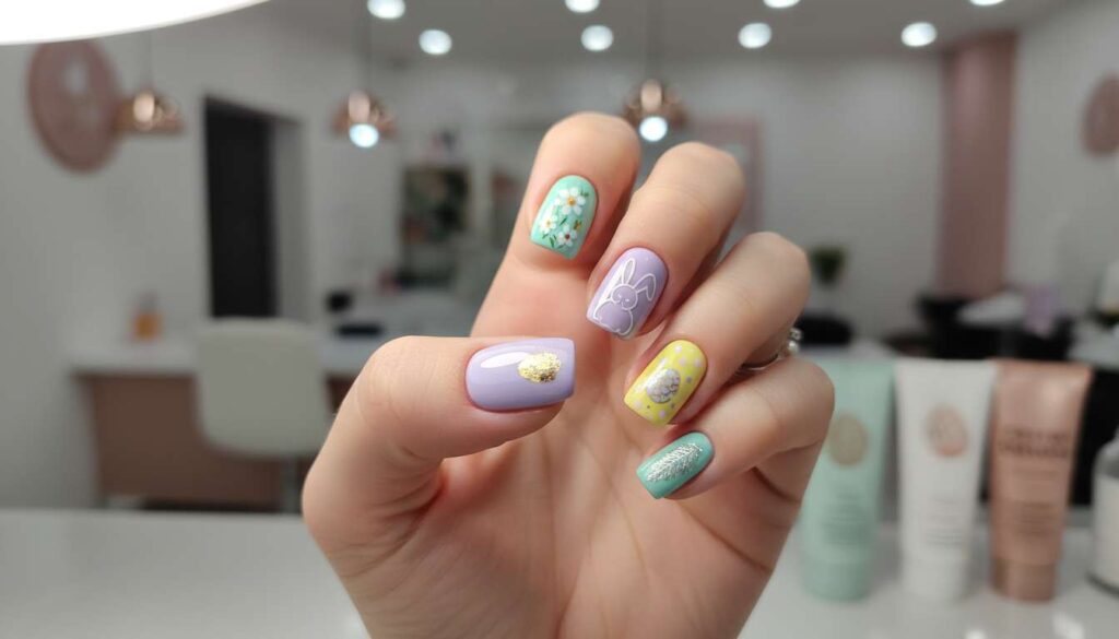 Paznokcie na Wielkanoc 2026: manikiurzystki wskazują 5 odcieni pastelowych, które królują w salonach