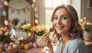 Wielkanocny makijaż 2026 w 10 minut? Wizażystka z Krakowa pokazuje prosty tutorial po 50-tce